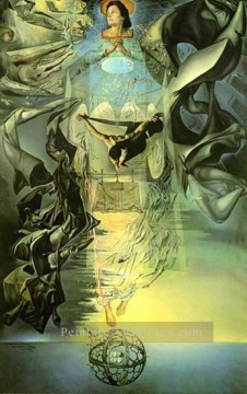 Salvador Dali Painting - Asummpta Corpuscularia Lapislazulina 1952 Cubism Dada Surrealism Salvador Dali